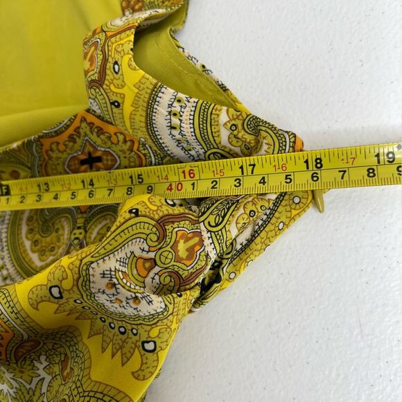 Vintage Y2K Nicole Miller Silk Dress Square Neck Sleeveless Ruching Women 10 - Picture 11 of 14